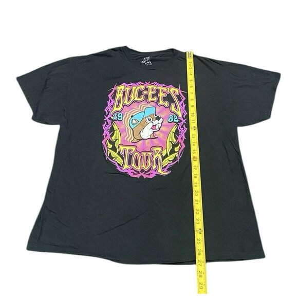 Bucee's Short Sleeve Graphic T Shirt Mens XL Tour 1982-2021 Psychedelic Black - Picture 4 of 5